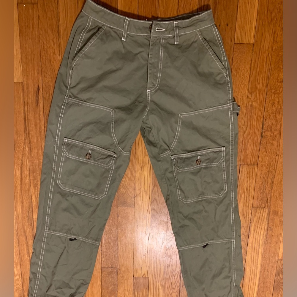 Men’s Green Carpenter Pants Size 30